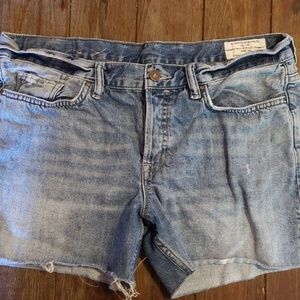 All Saints Shorts denim cutoffs women's size 29